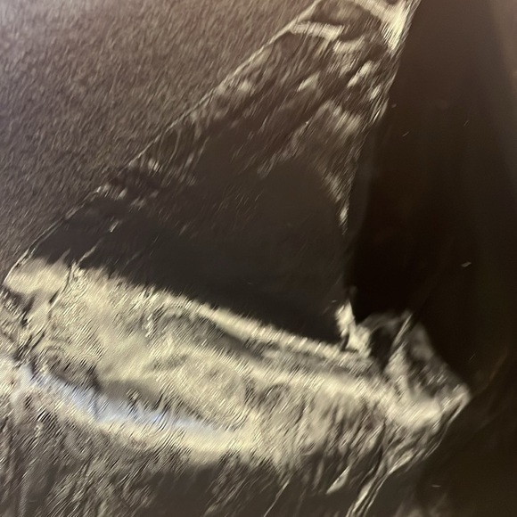 Large wool black-and-white classy sophisticated sweater - Picture 5 of 6